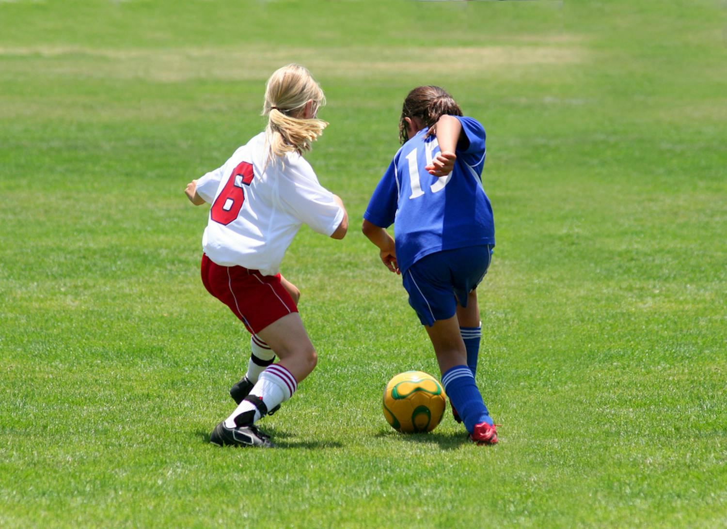 Kamp om bollen Unga idrottare